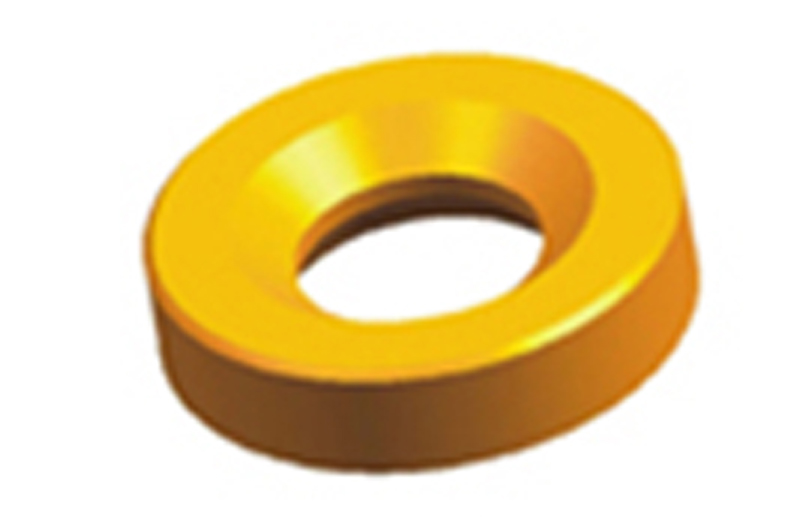 Специальная пластина для обработки колёсной втулки поезда